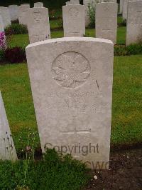Etaples Military Cemetery - Adam, A